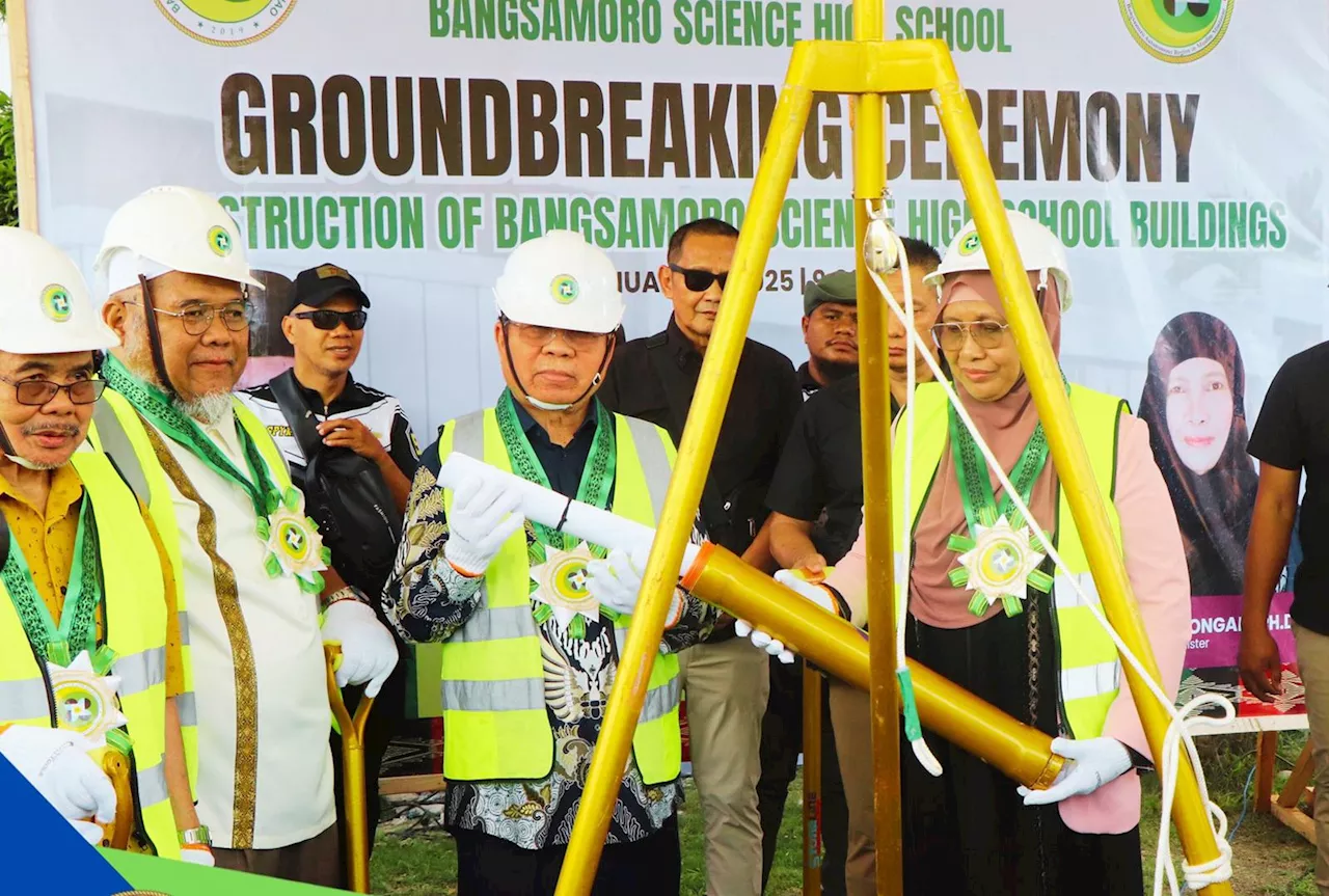 BARMM kicks off science high school construction
