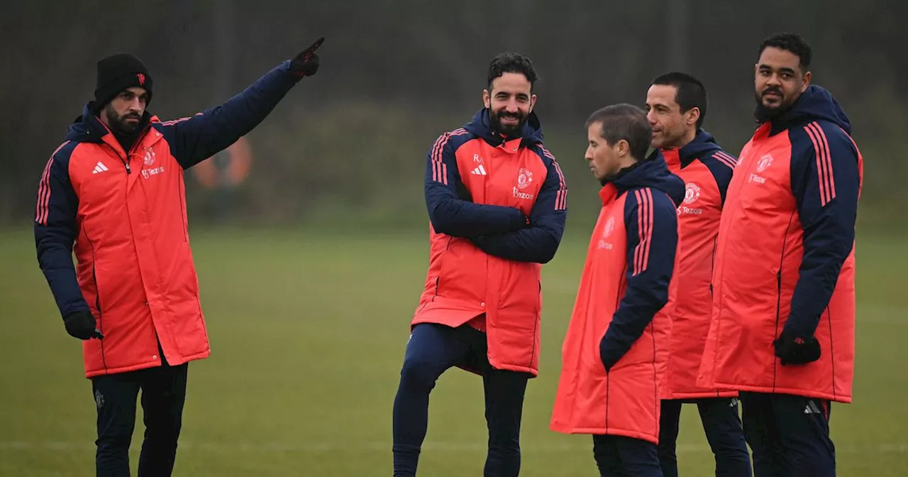 Manchester United Coach Lifts Spirits of Young Fan During Open Training Session