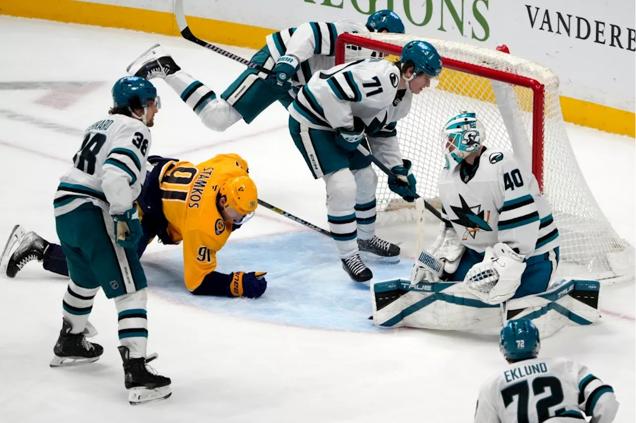 Sharks Blown Out After Leading 5-1, Showing Ongoing Struggles