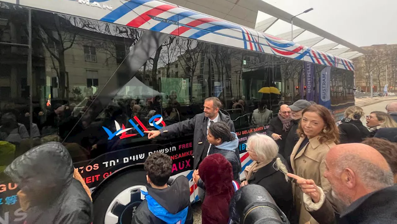 Un Nouveau Bustram Habillé par Alain Le Quernec à Montpellier