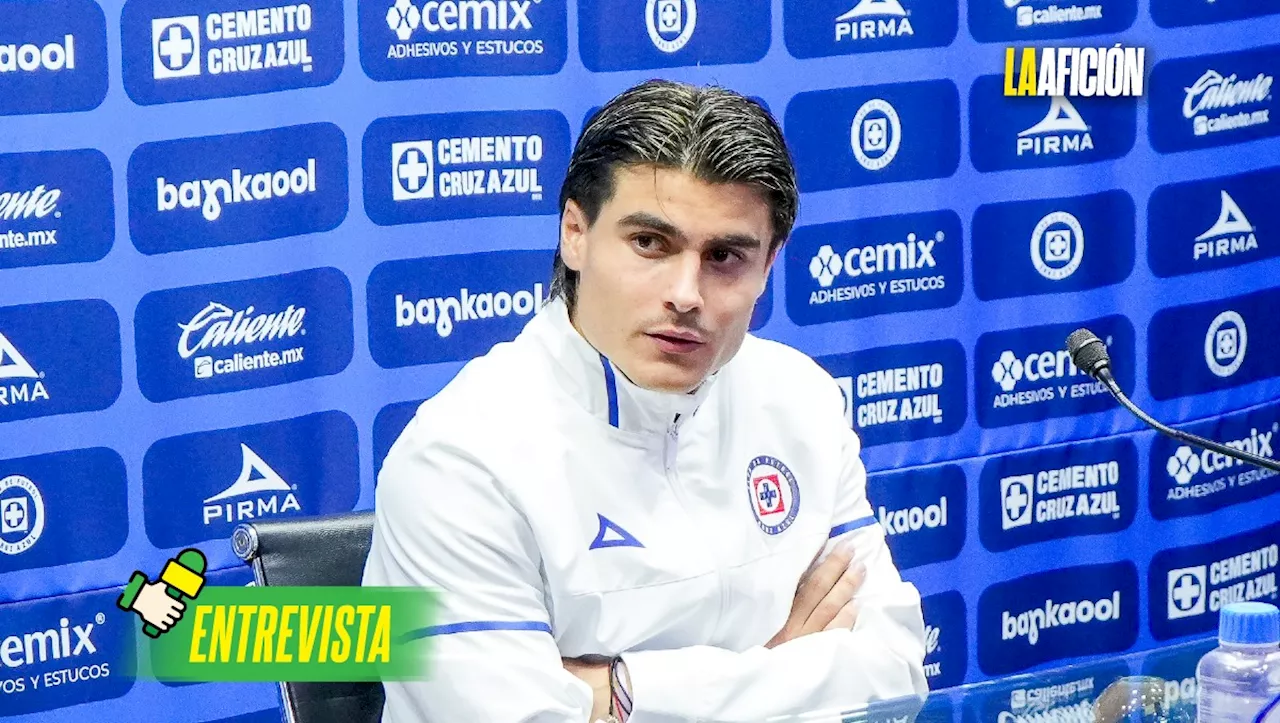 Luka Romero: 'Estoy enfocado en Cruz Azul, después decidiré sobre la selección'