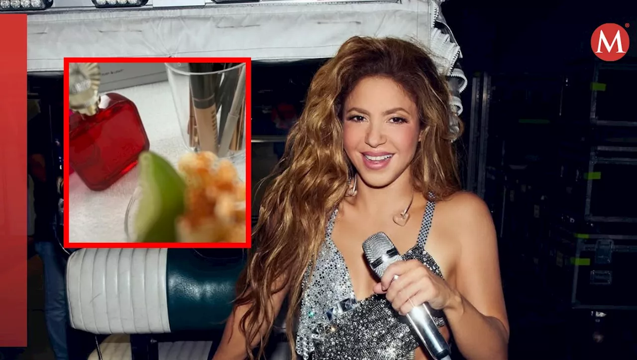 Shakira presume su primera comida en México; 'sintiéndome en casa'