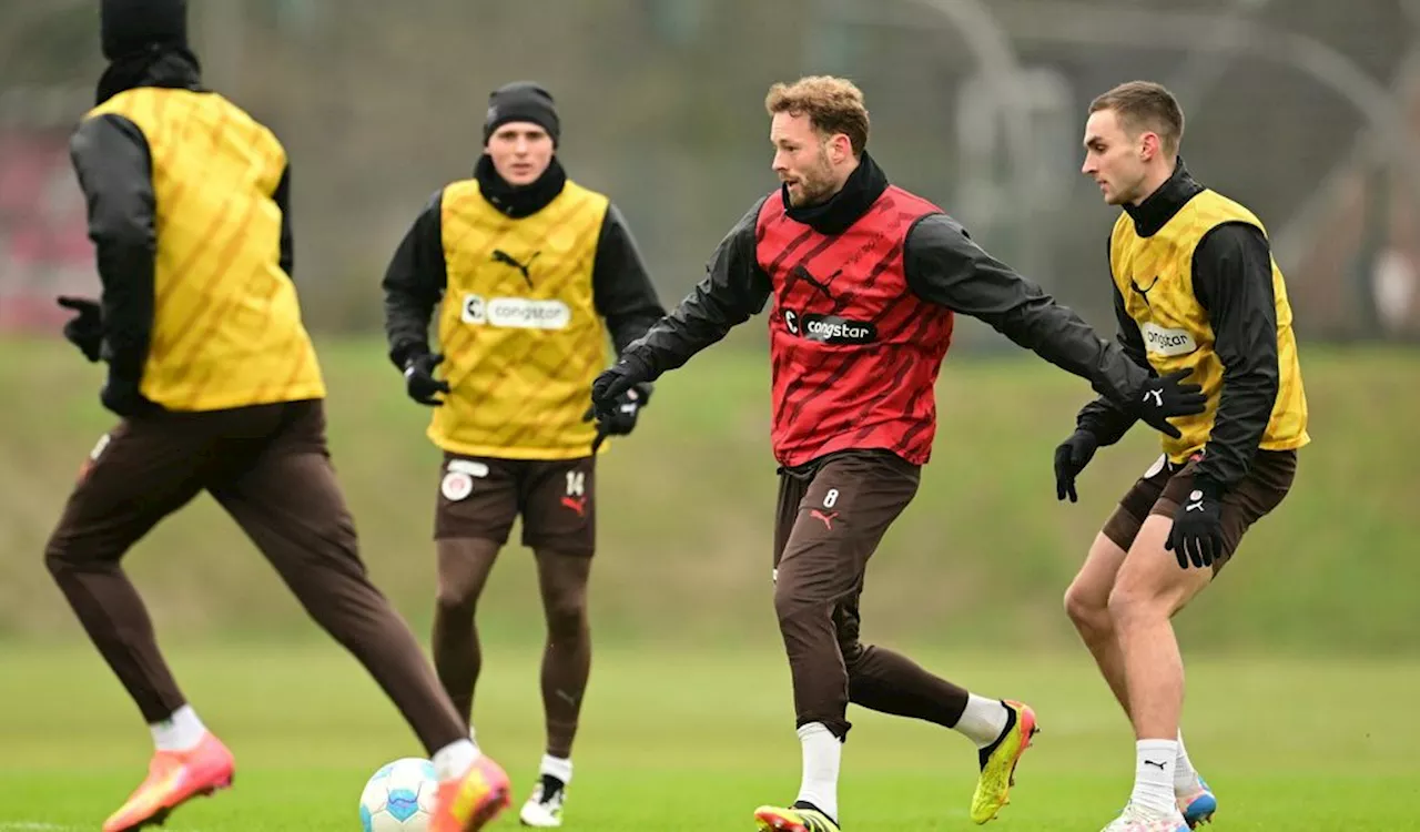 Kampf um die Plätze im zentralen Mittelfeld beim FC St. Pauli