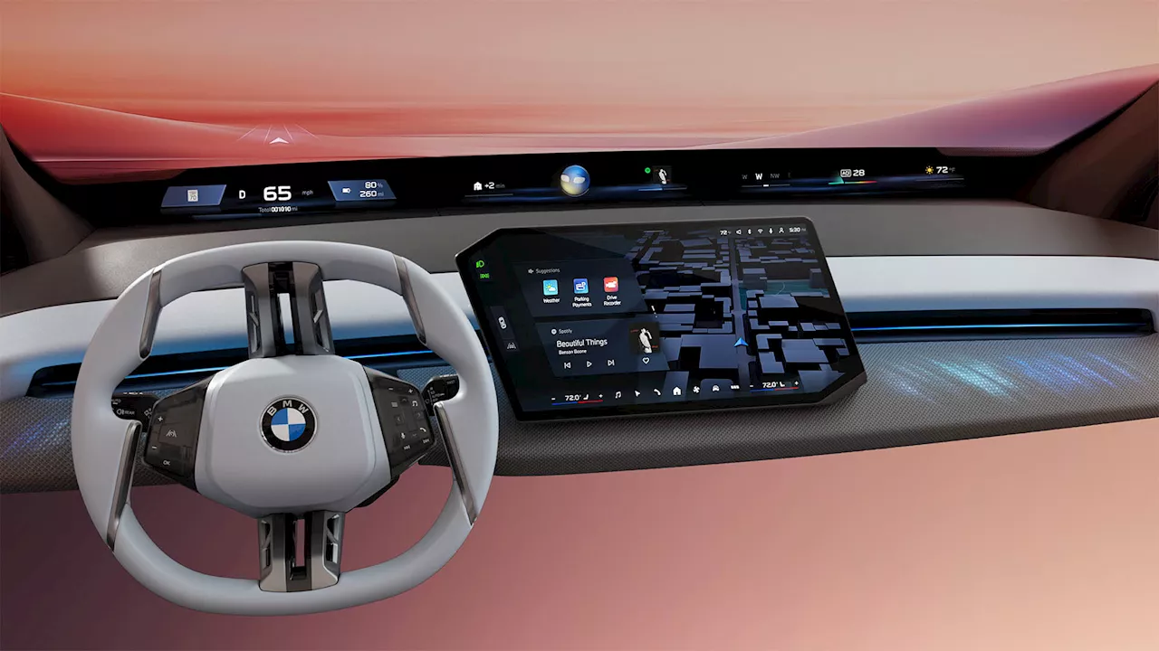 BMW boss: Screens disconnect you from the road