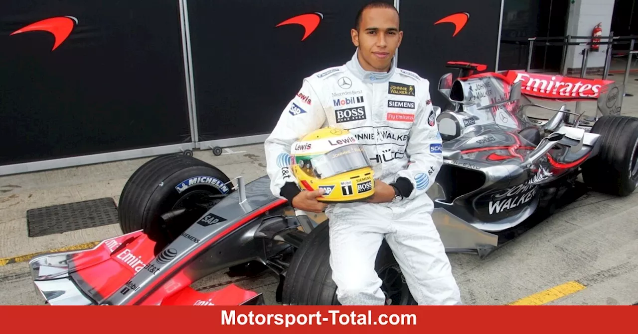 Lewis Hamiltons Formel-1-Karriere: Bilder-Zeitreise durch seine ersten Tage