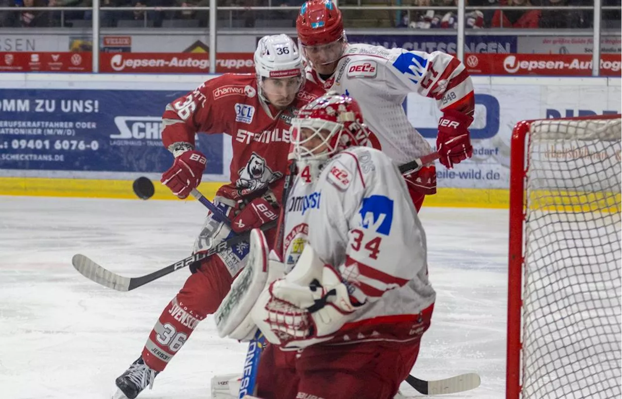 Wieder eine Niederlage nach Verlängerung: Eisbären bleibt in Landshut ein Punkt