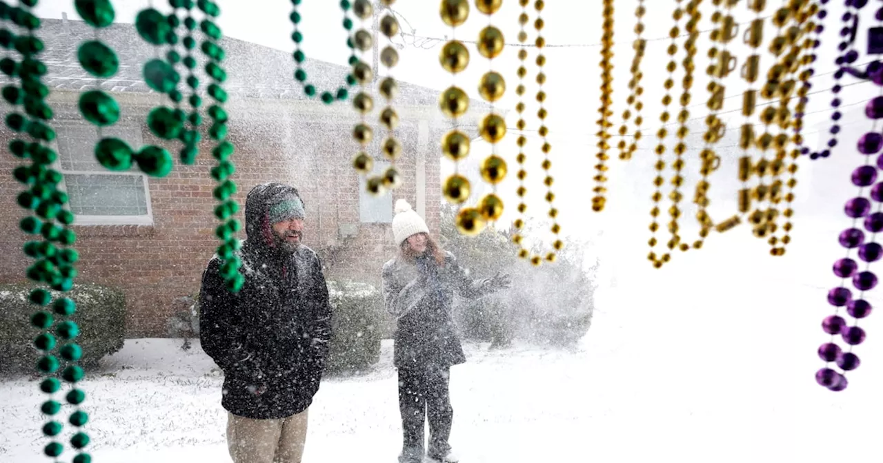 Rare Winter Storm Grips South, Causing Disruptions and Multiple Deaths