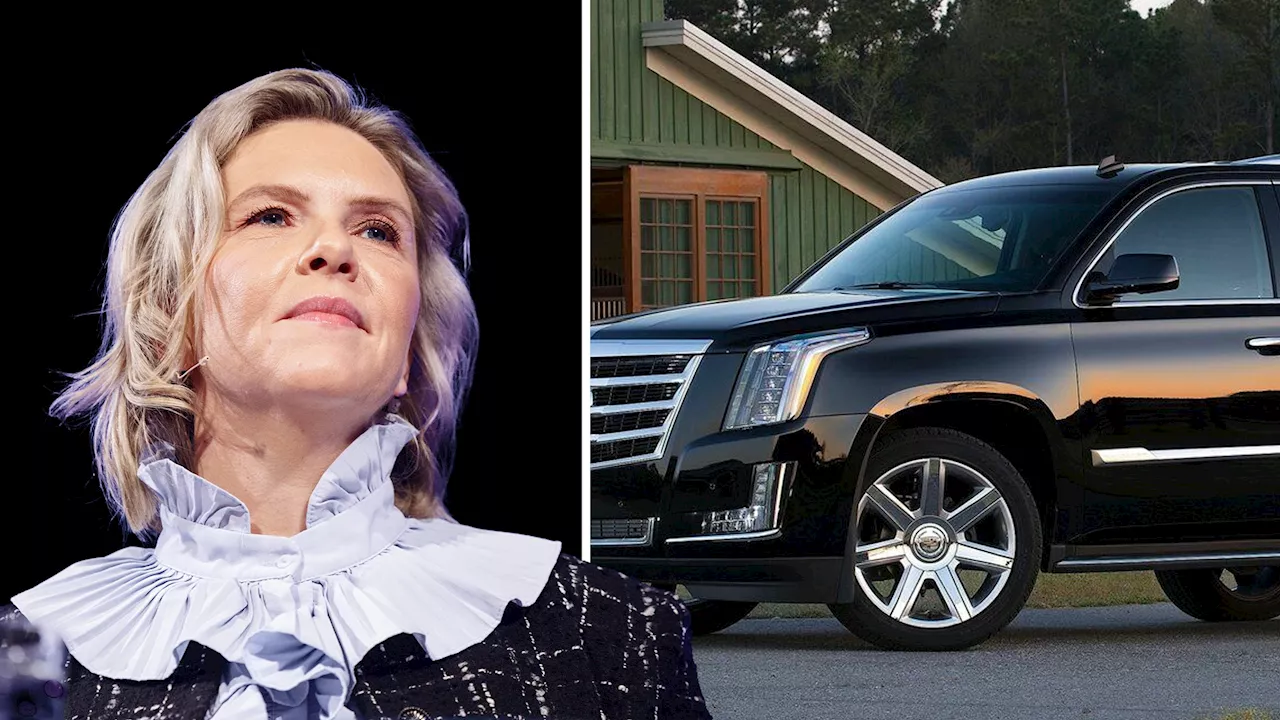 Frp-leder Listhaug kjøpte ny familiebil - Cadillac Escalade ESV