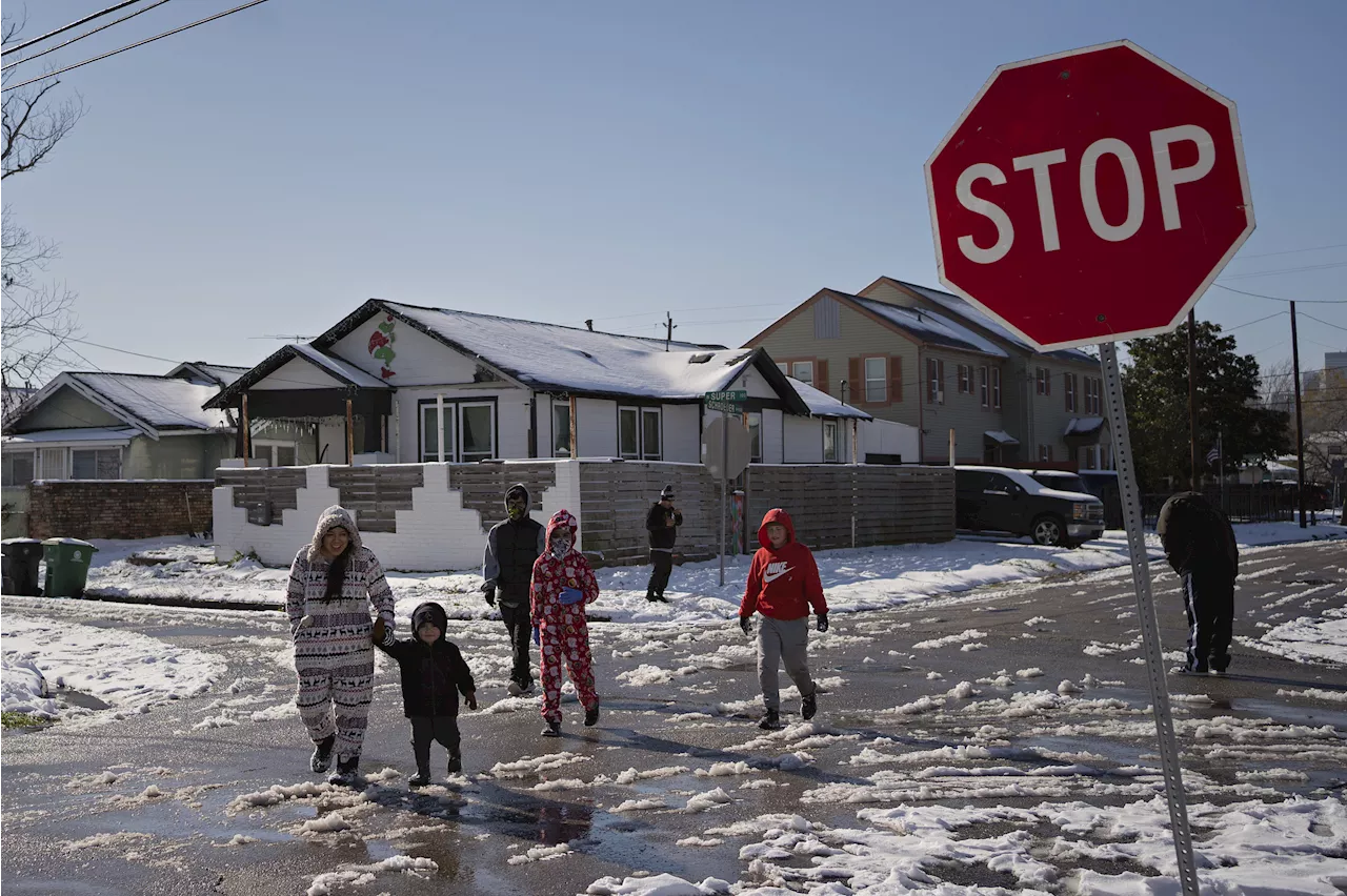 Rare Southern Winter Storm Brings Snow and Ice to Millions in the US