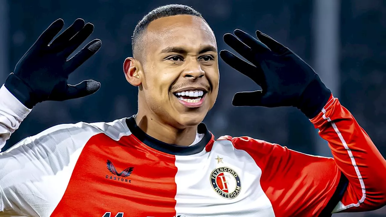 Feyenoord kwakkelt in eredivisie, maar staat op historische Champions League-drempel