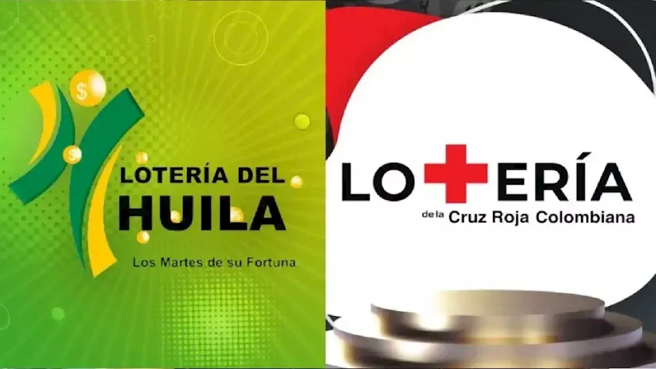 Resultado loterías de la Cruz Roja y Huila del 21 de enero del 2025