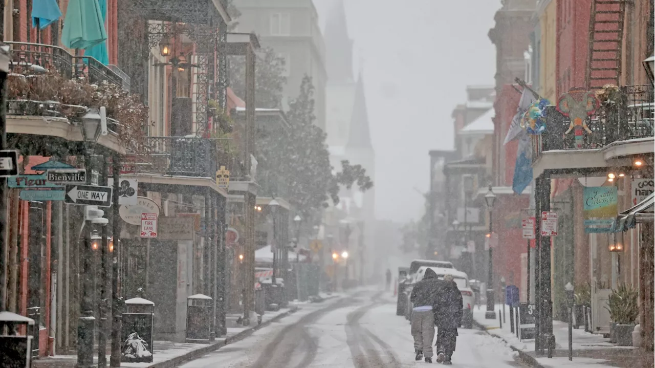 Photos: From Texas to Florida, a rare winter storm brings historic snowfall