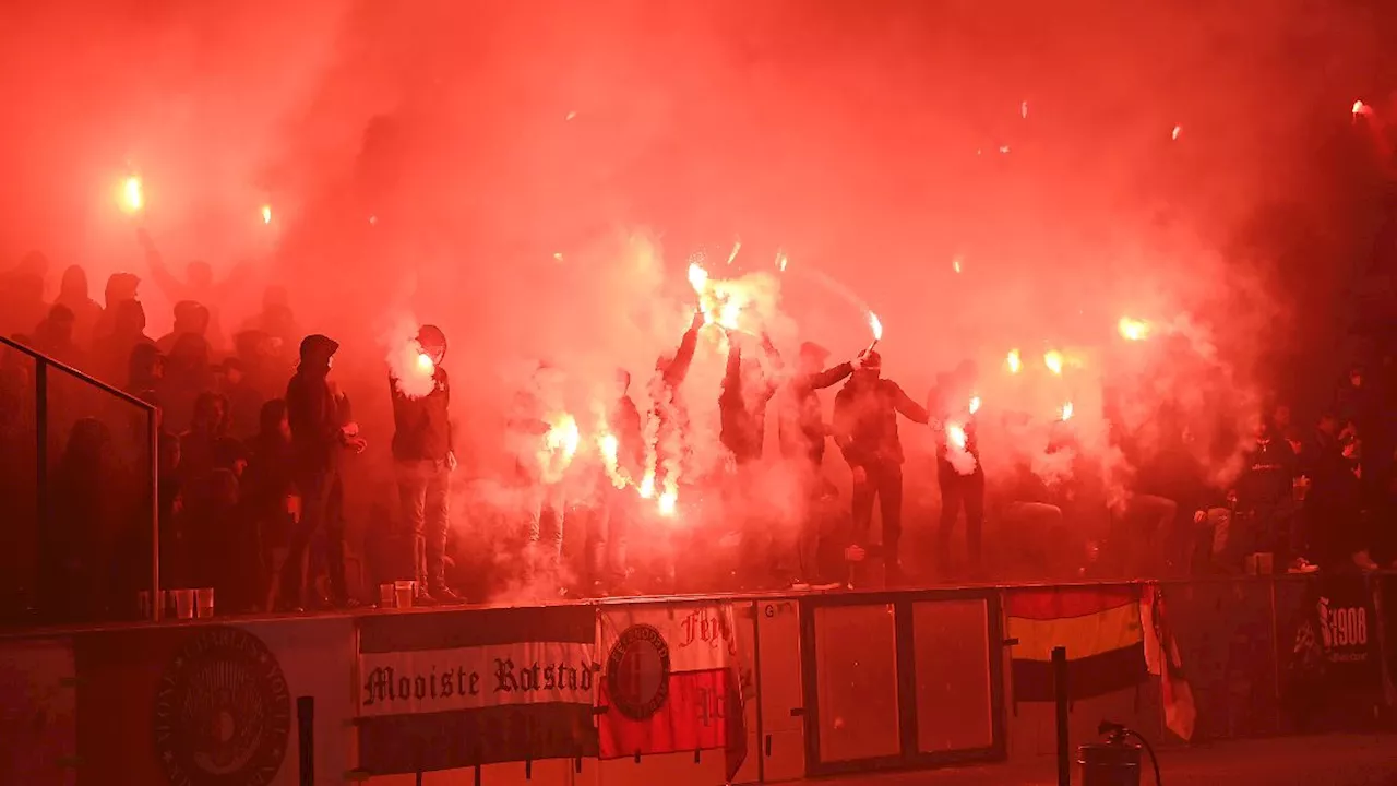 Feyenoord-Hooliganen bereiten Fans des FC Bayern Sorgen