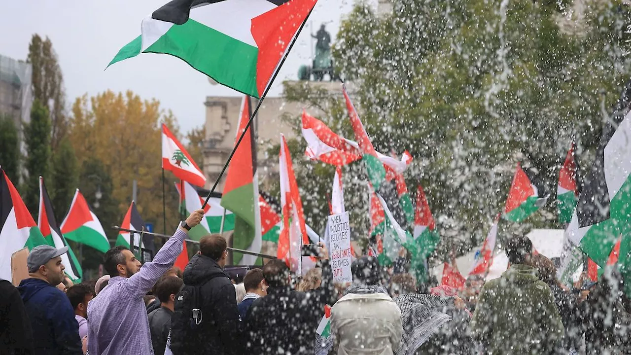 Geldstrafe für Teilnehmer einer verbotenen Palästinenser-Solidaritätsdemonstration