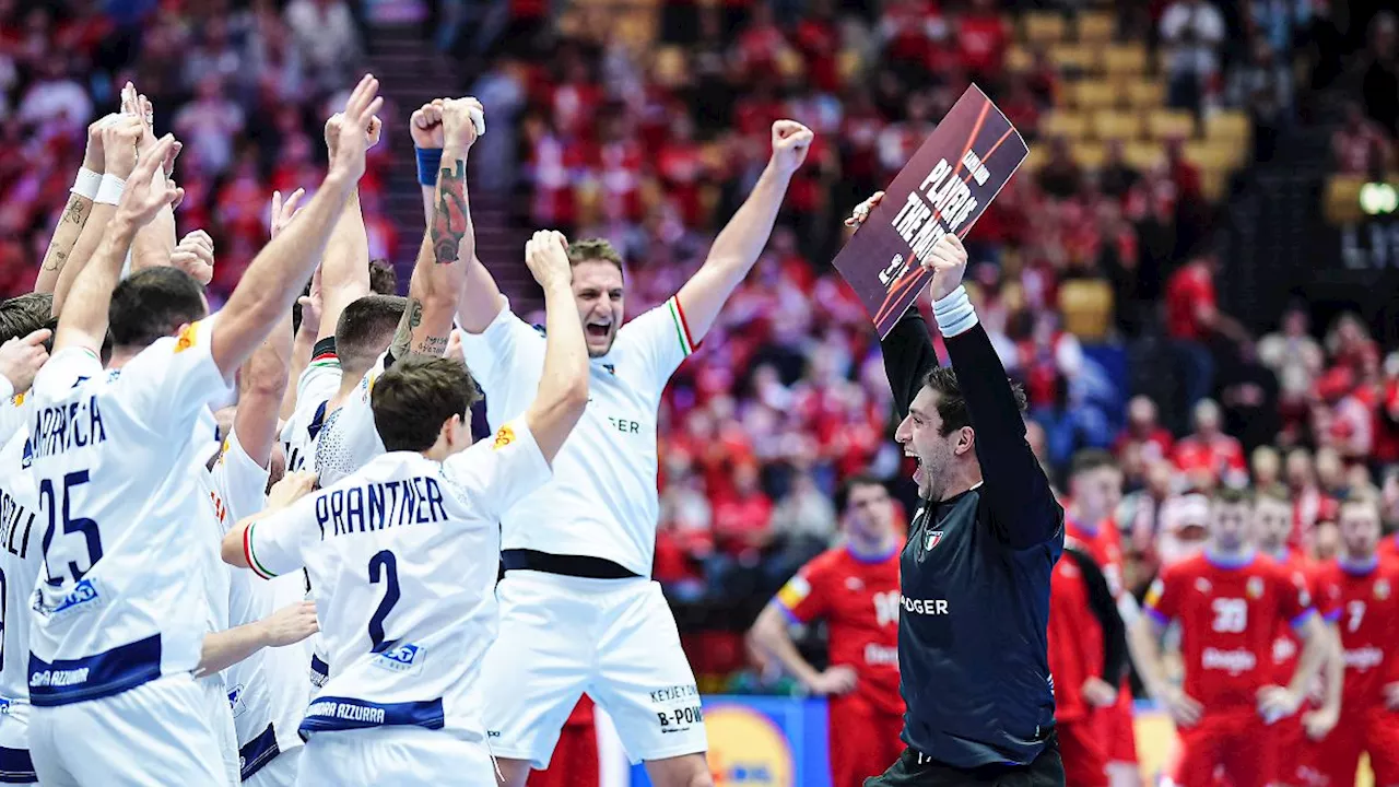 Italienische Handball-Heros - Ein Wunder gegen Deutschland möglich?