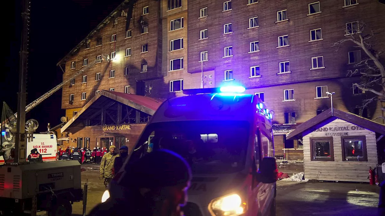 Mangelhafter Brandschutz in türkischem Skihotel: Vorwürfe gegen Regierung und Betreiber