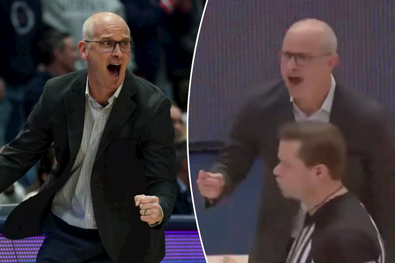 Dan Hurley viciously chides ref for turning back on him: 'I’m the best coach in the f--king sport'