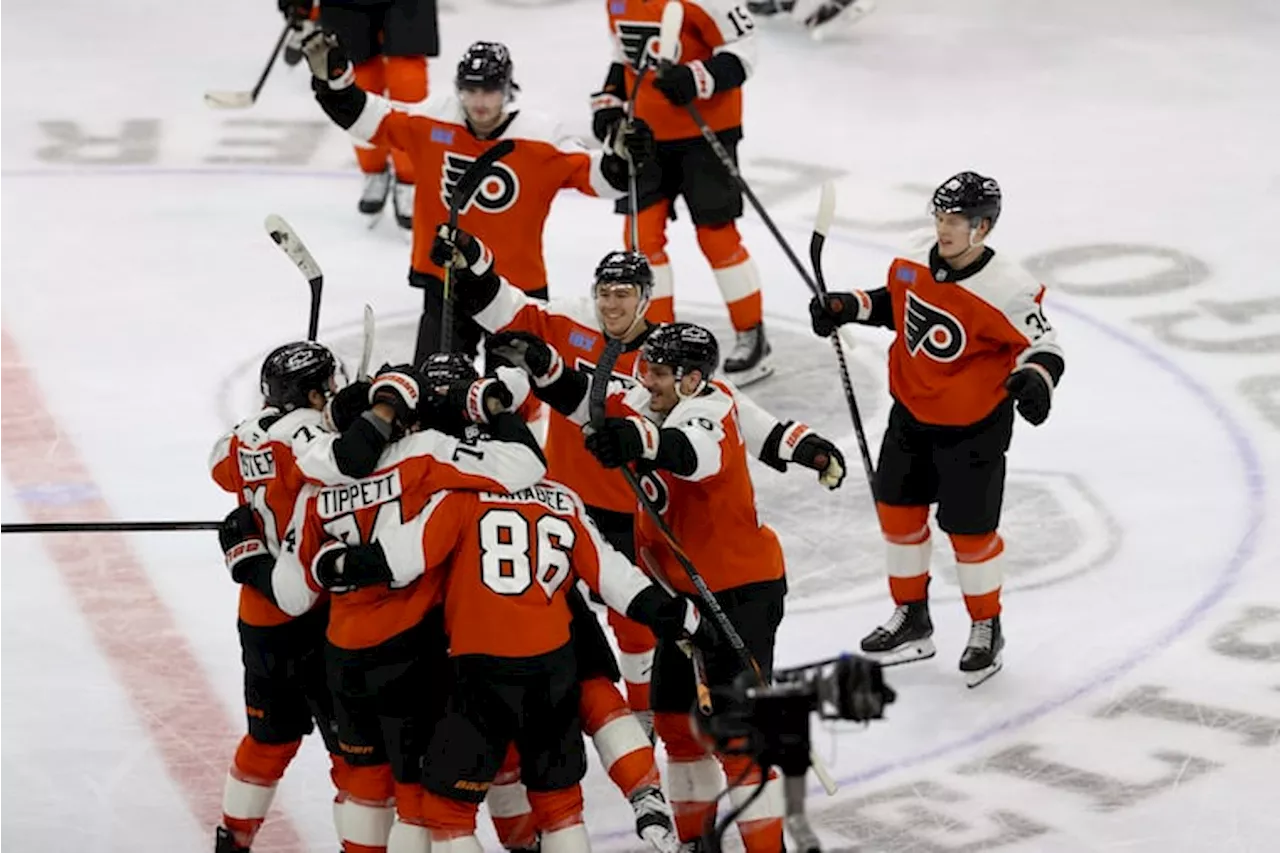 Flyers Extend Point Streak to Six Games with Win Over Red Wings