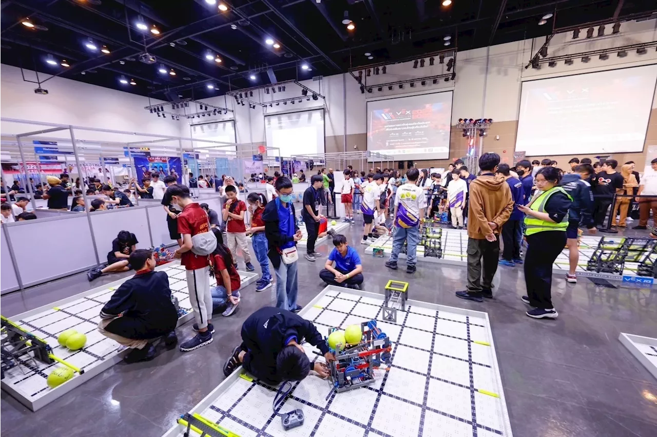 เยาวชนไทย 8 ทีม คว้าแชมป์ VEX Robotics 2024-2025 สู่เวทีโลก