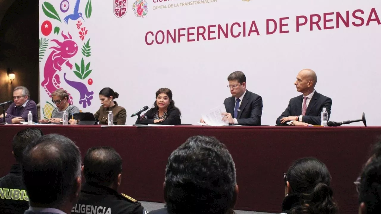 Presentan estrategia para combatir el robo de vehículos y autopartes en la CDMX