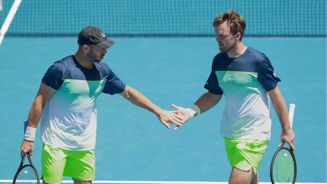 Australian Open: Deutsches Doppel Kevin Krawietz/Tim Pütz im Halbfinale