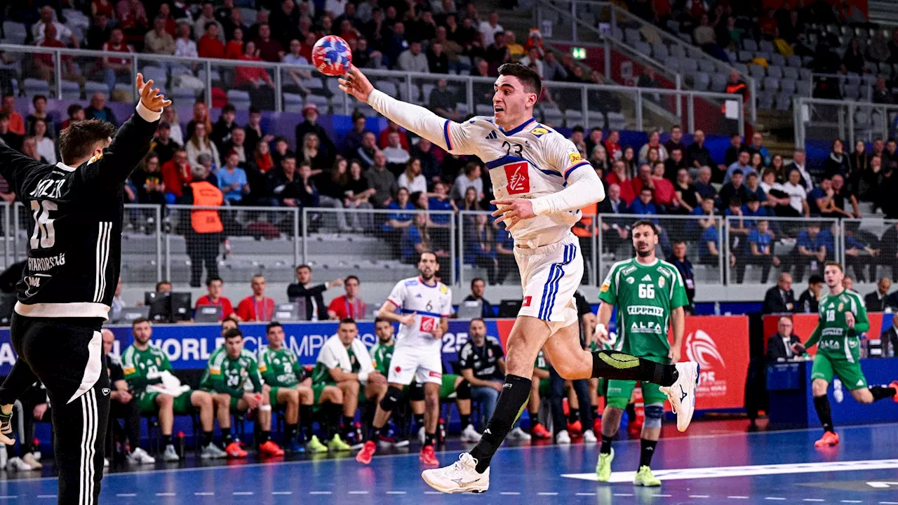 Mondial de handball: les Bleus poursuivent leur sans-faute en dominant la Hongrie