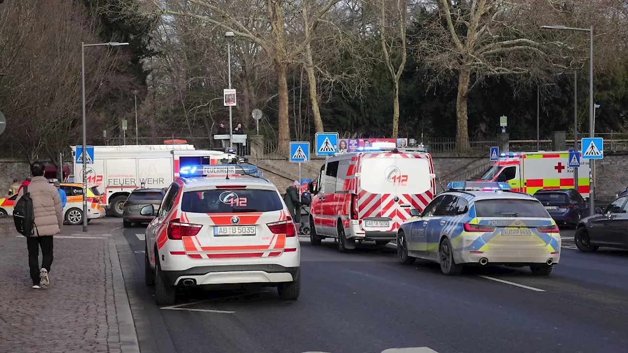 Messer-Attacke in Aschaffenburg: Zwei Tote, darunter Kleinkind