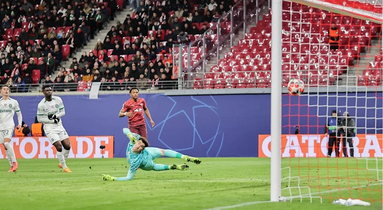 Sporting sofre terceira derrota seguida na Liga dos Campeões