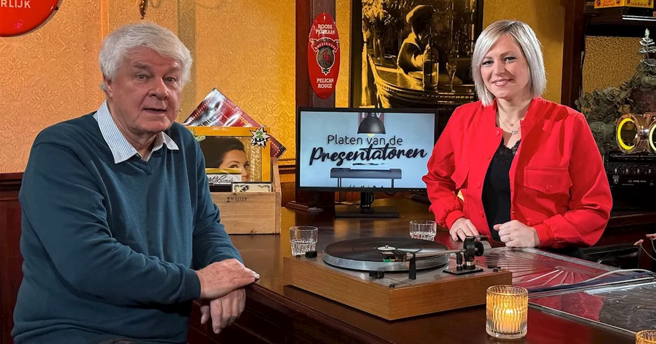 Platen van de presentatoren