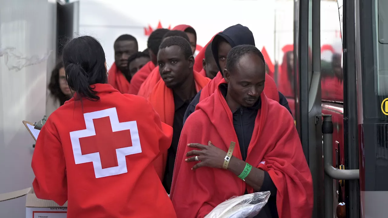 Más de 800 personas han sido rescatadas en Canarias en las últimas 24 horas a bordo de 12 cayucos