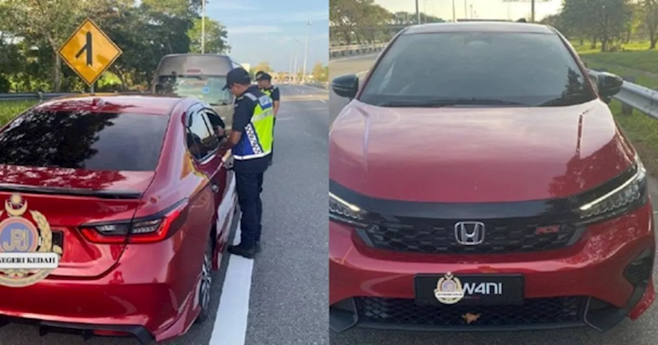  Gara-Gara Jadikan No. Plat Kereta Seakan-Akan Nama Sendiri