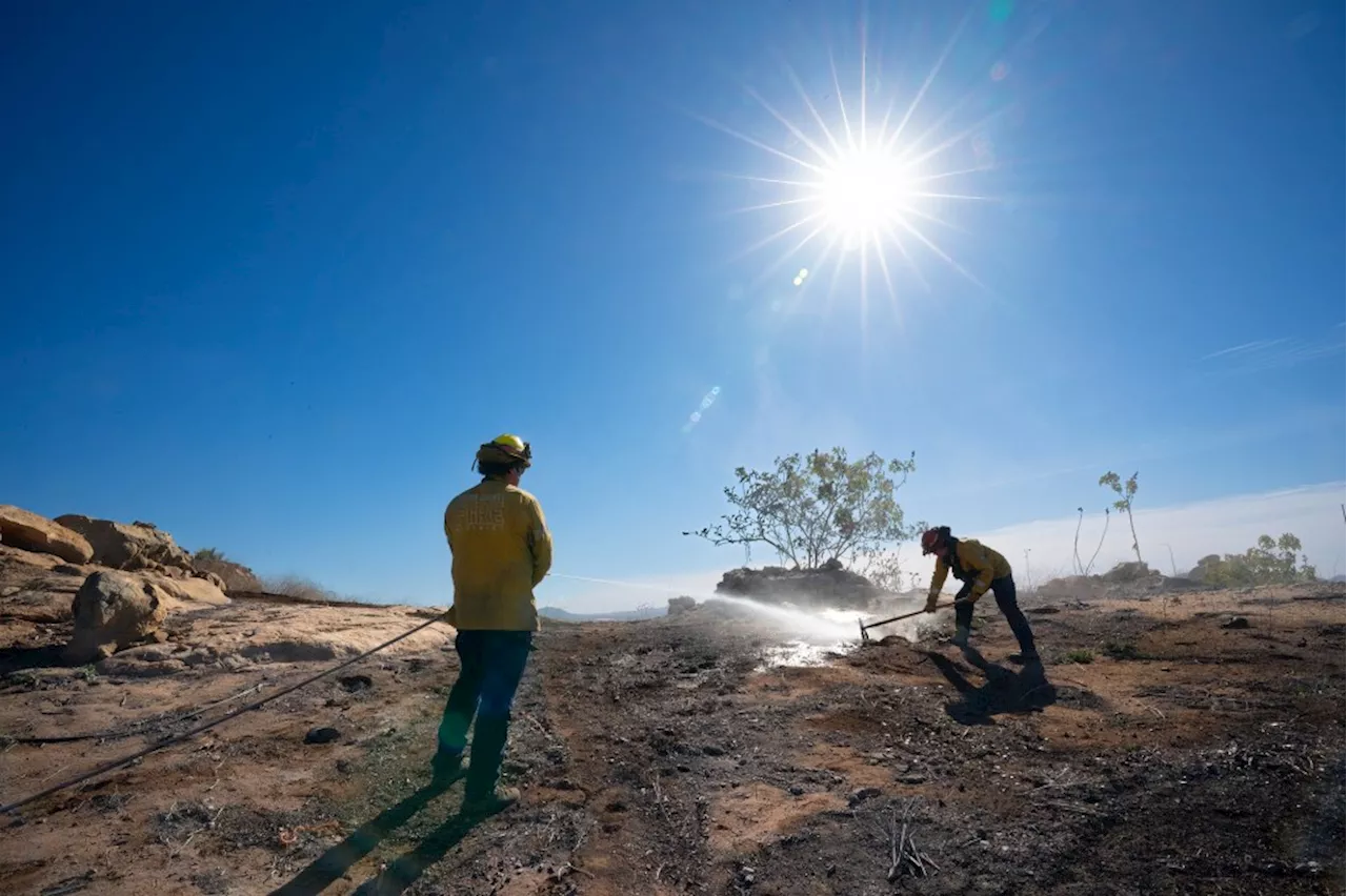 Brush Fires Force Evacuations in Bonsall, Smaller Fires Ignite in Valencia Park