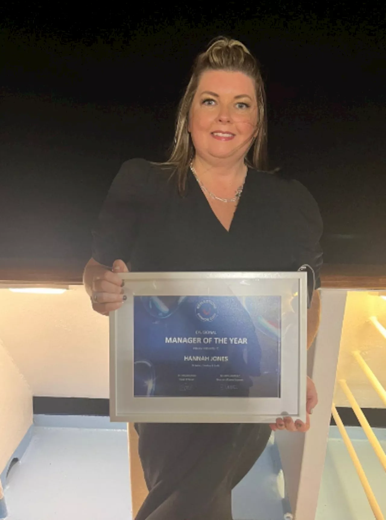 TUI Shrewsbury manager collects two 'Manager of the Year' awards