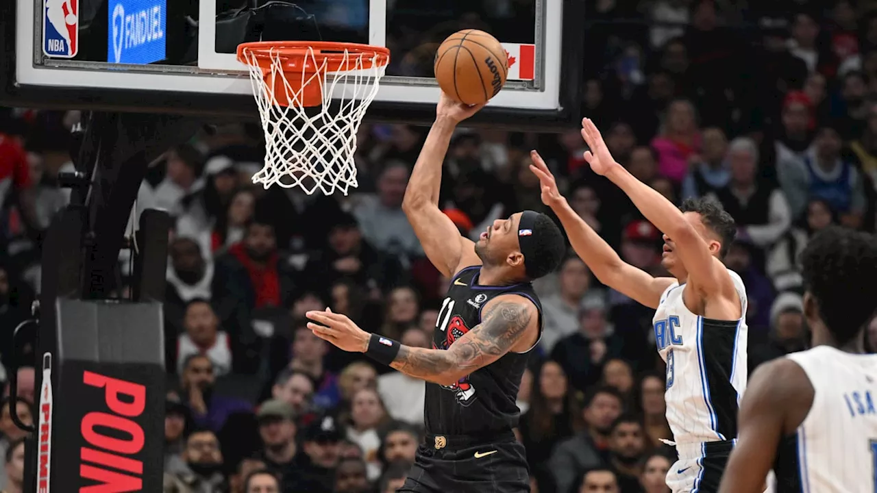 Barnes Shines as Raptors Rally Past Magic