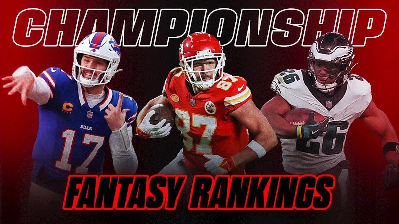 Fantasy Football Conference Championship Player Rankings