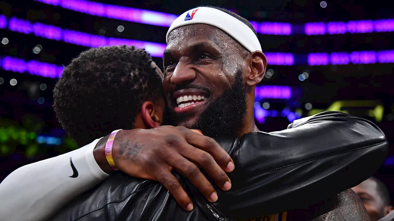 LeBron James Joins Elite Club with Triple-Double at 40, Lakers Dominate Wizards