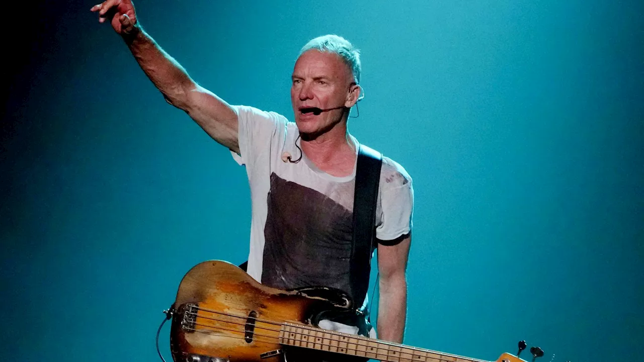 Sting Cancels Shows and Awards Performance Due to Illness