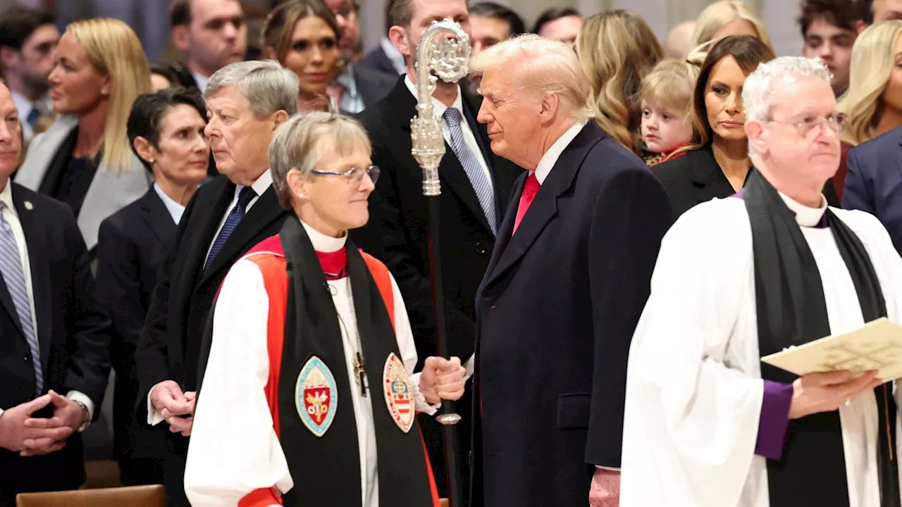 Trump Criticizes Bishop After She Lectures Him on Immigrant and LGBT+ Rights