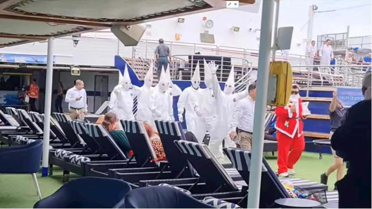 P&O Cruise Staff in 'Snow Cone' Costumes Spark Outrage Over Ku Klux Klan Comparisons