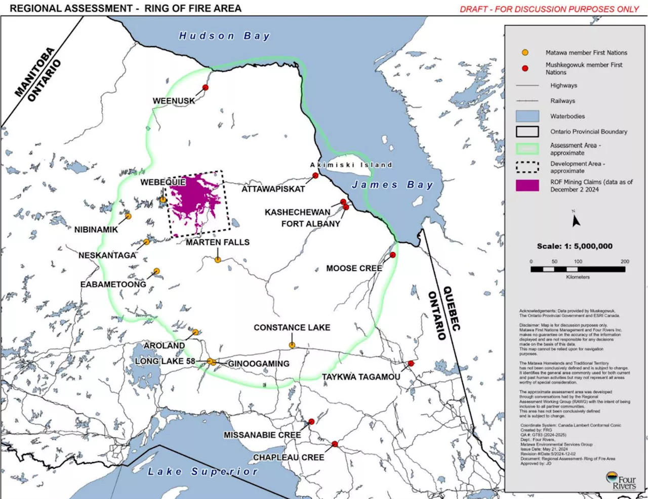 Milestone Reached for Sustainable Development in Ontario's Far North with Ring of Fire Assessment