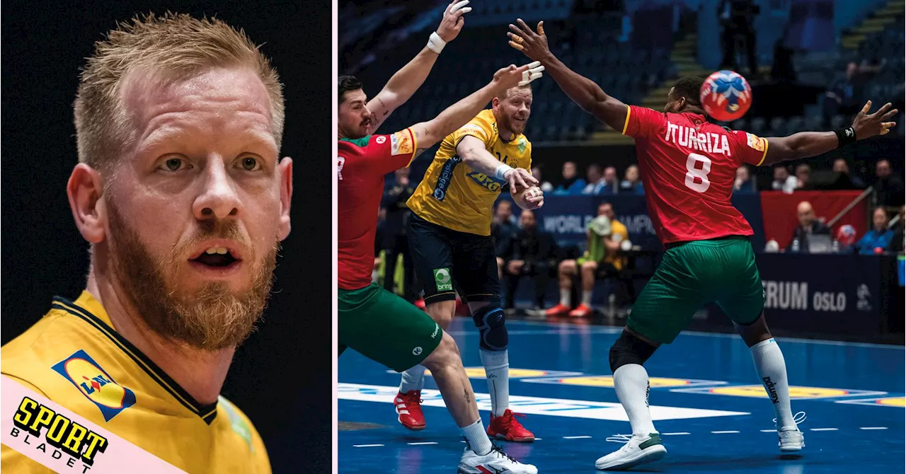 Sverige drar sig till kryss mot Portugal i VM