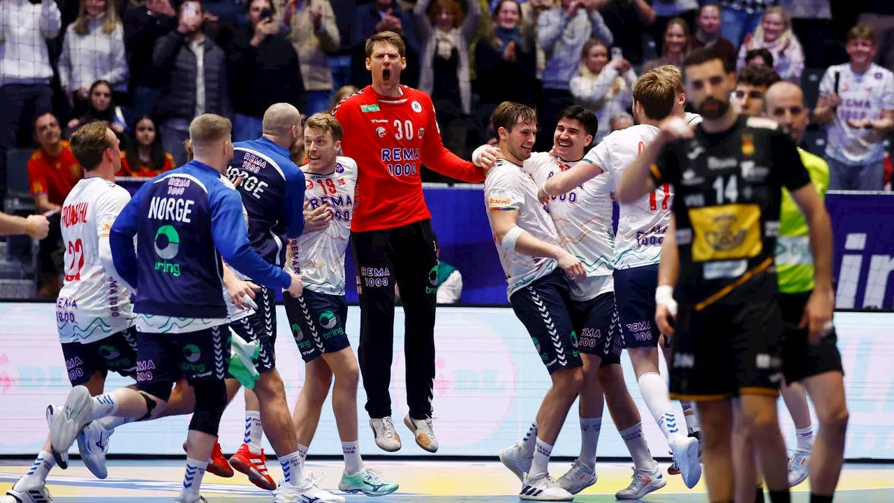 Handball-WM: Norwegischer Traum lebt weiter, Schweden trifft zu spät