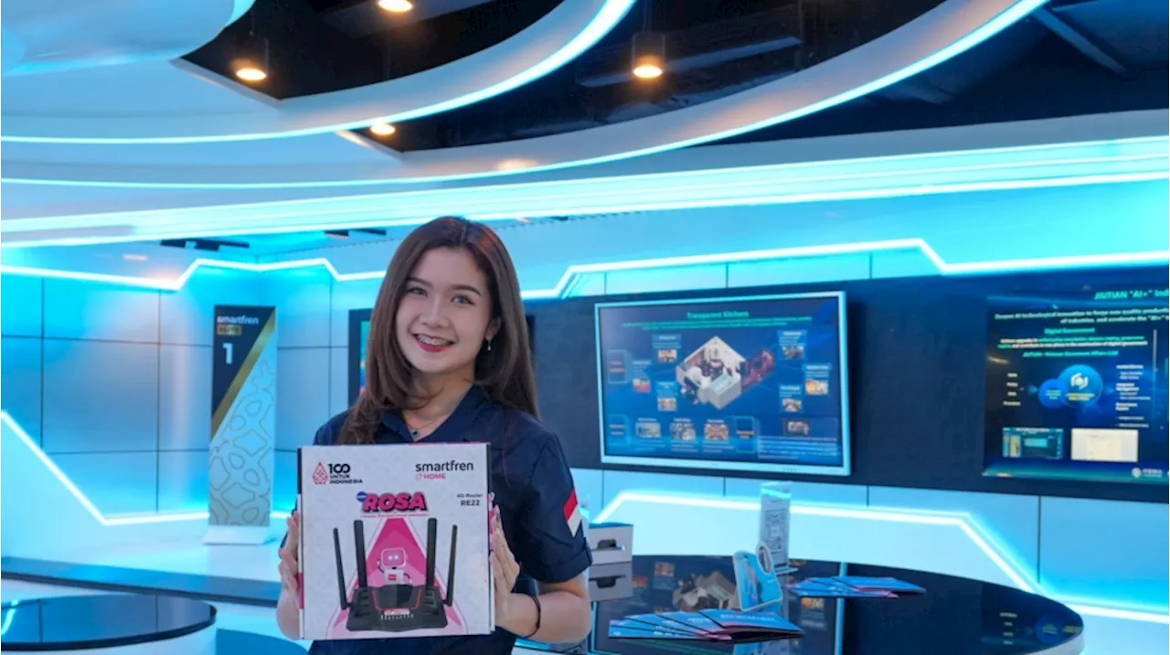 Smartfren Luncurkan ROSA Edisi 4G CAT6 dengan Kecepatan Hingga 300 Mbps