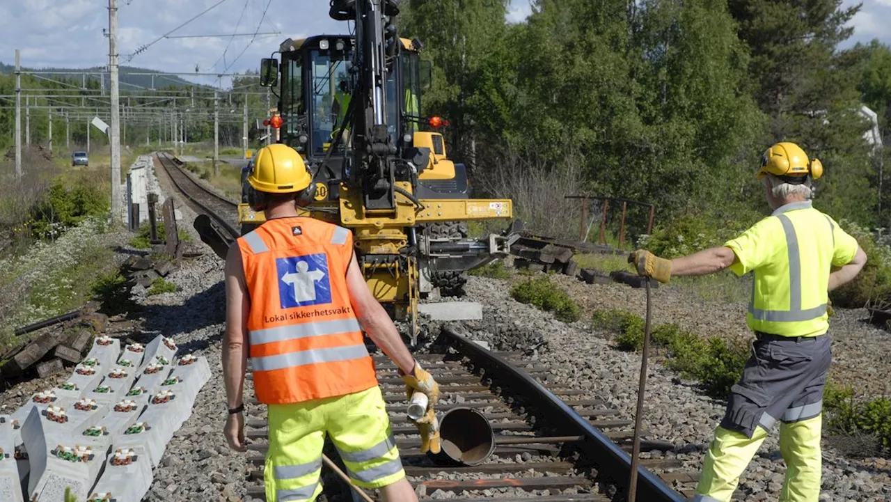 Vil gi Bane Nor mer plass til vedlikehold: – Kapasiteten i sporet er sprengt