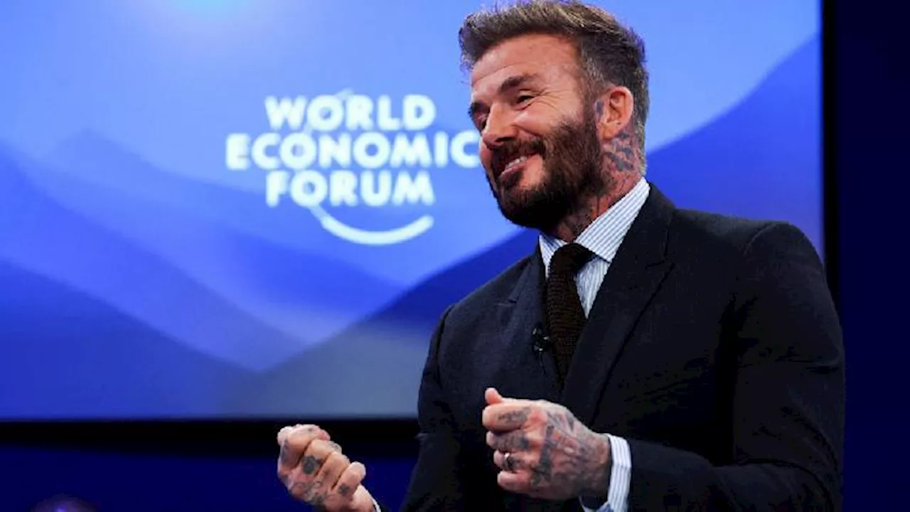 David Beckham Gandeng UNICEF di WEF Davos, Dukung Hak Anak