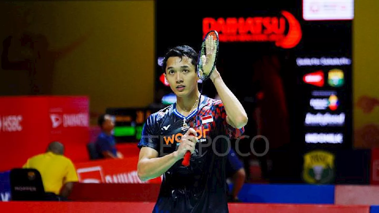 Hasil Indonesia Masters 2025: Jonatan Christie Akui Penampilannya Belum 100 Persen Meski Lolos ke 16 Besar