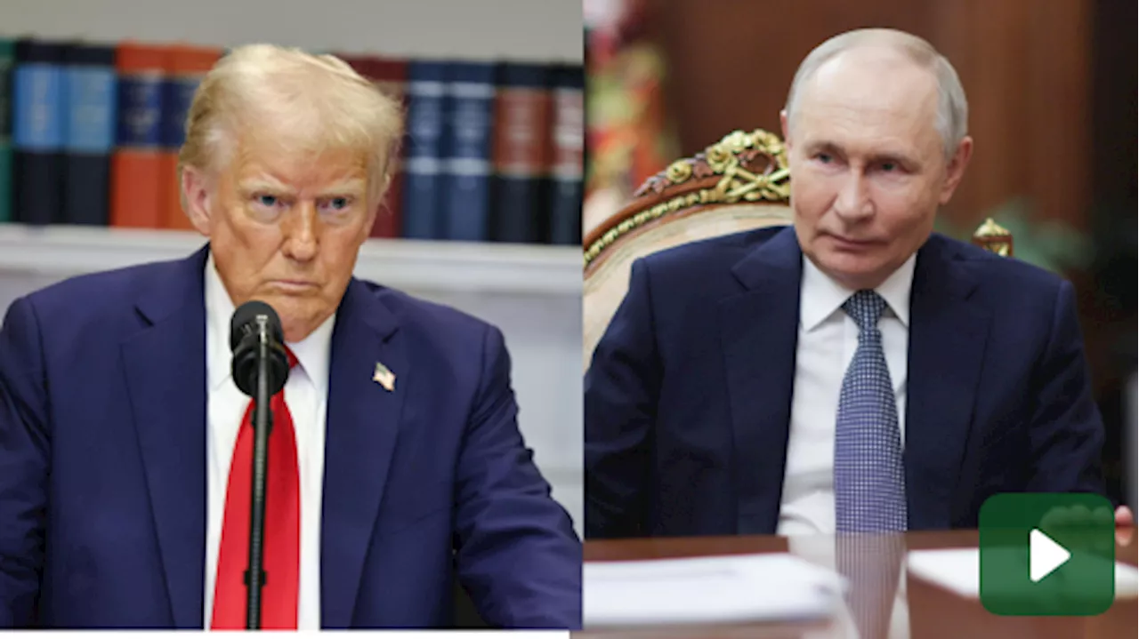 Trump a Putin, 'subito un accordo sull'Ucraina o sanzioni'