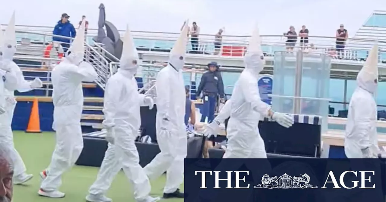 Cruise Ship Staff Dress Up in 'Snow Cone' Costumes, Sparking KKK Comparisons