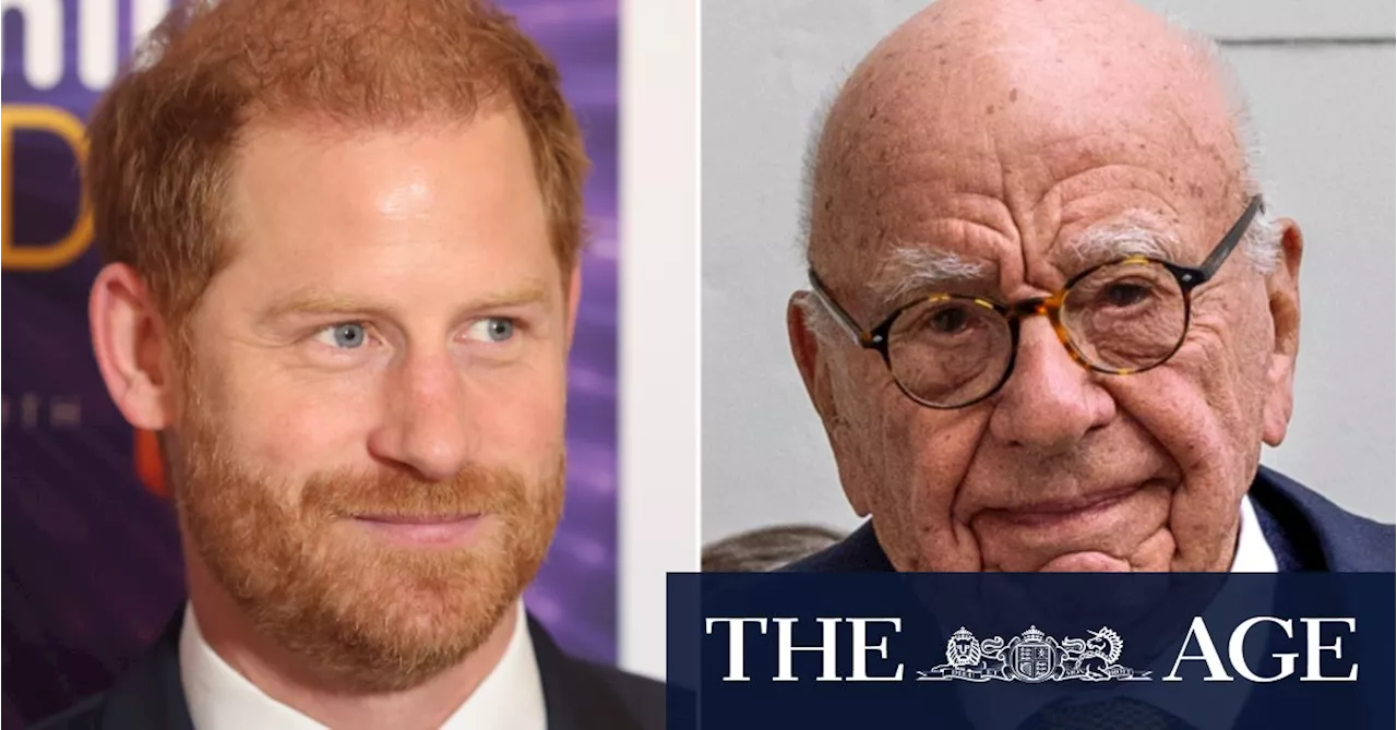 Murdoch’s UK tabloids offer rare apology in legal settlement with Prince Harry