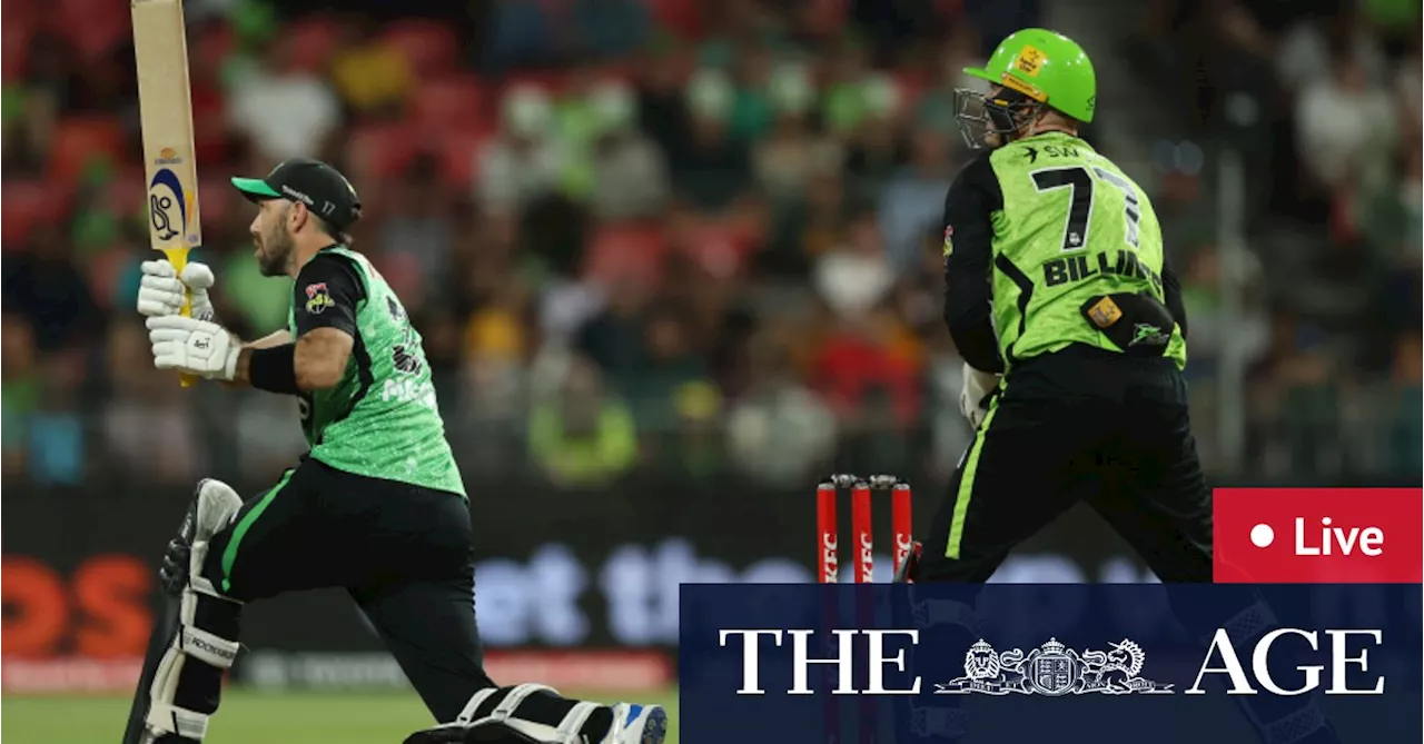 Sydney Thunder Crush Melbourne Stars to Reach BBL Finals